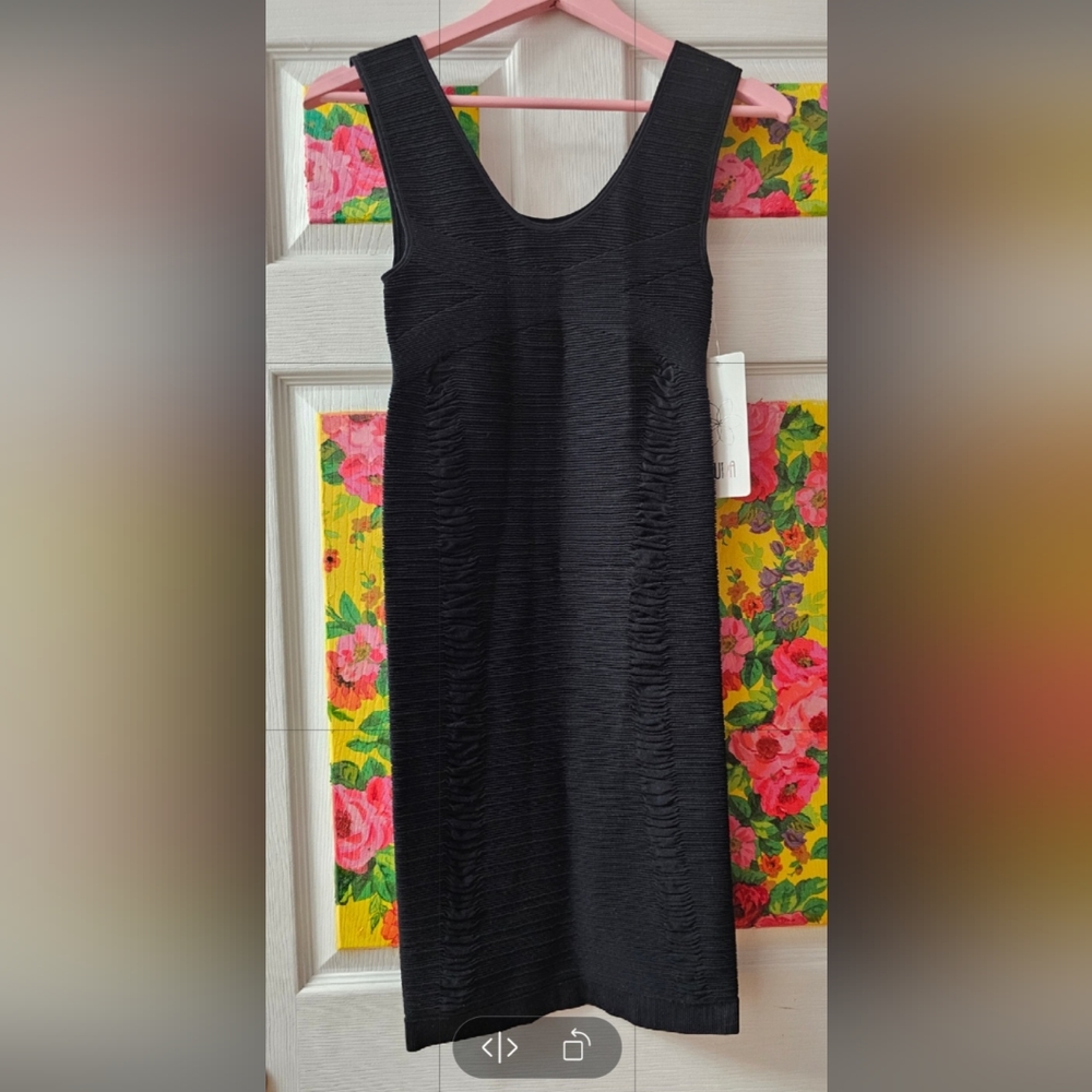 Aurora Black Mini Dress